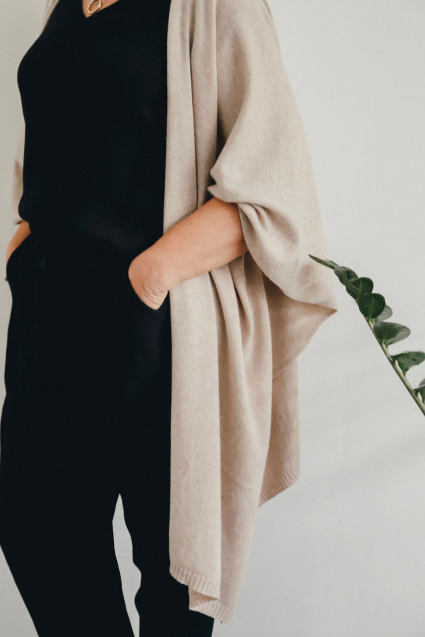OVERSIZED WRAP